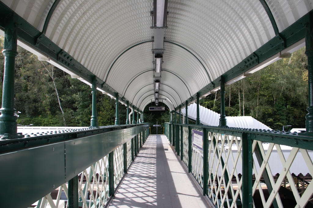 Elmstead Woods Railway Station bridge